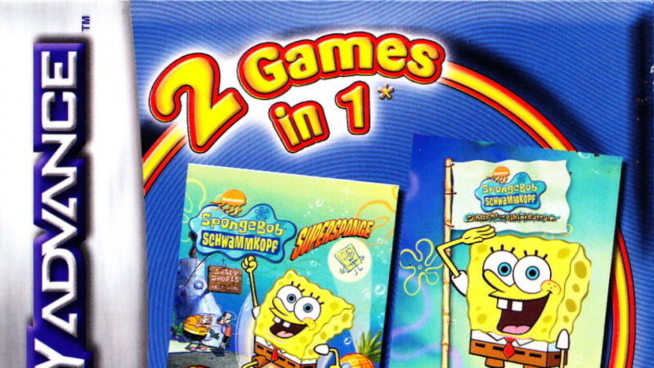 2 Games in 1: SpongeBob SquarePants: Battle for Bikini Bottom + SpongeBob SquarePants: Supersponge