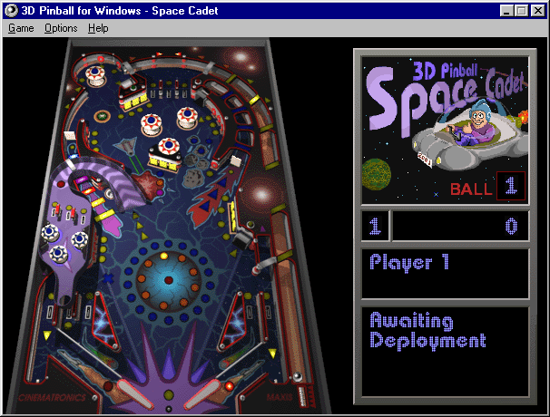 3D Pinball: Space Cadet