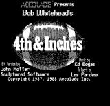 4th & Inches