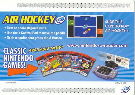 Air Hockey-e cards
