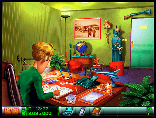 Airline Tycoon Screens