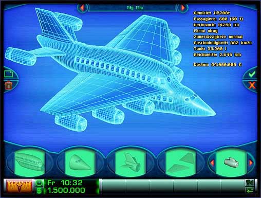 Airline Tycoon Screens
