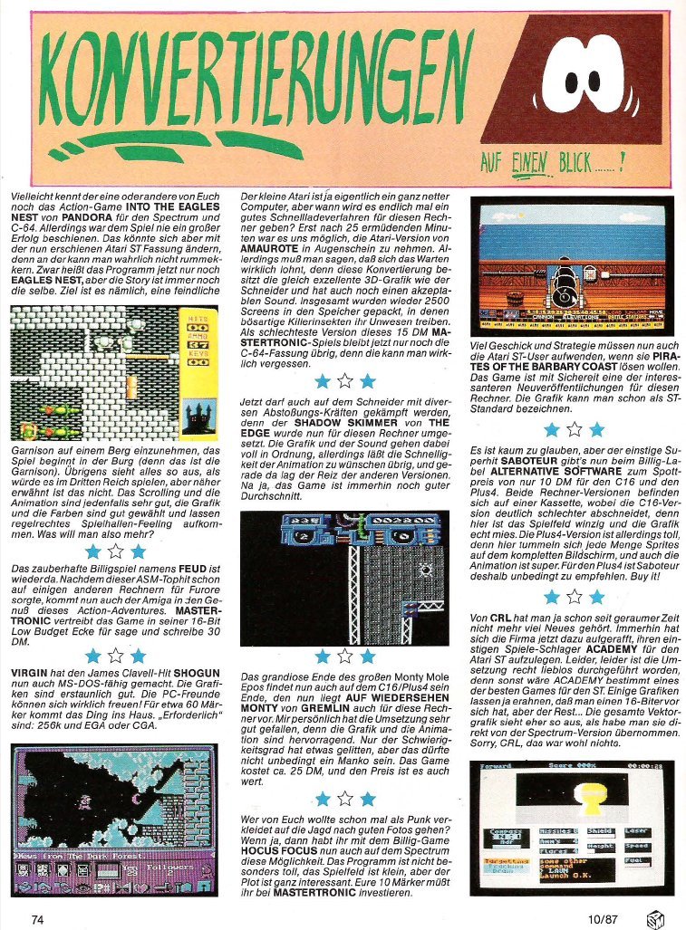 Magazine Reviews