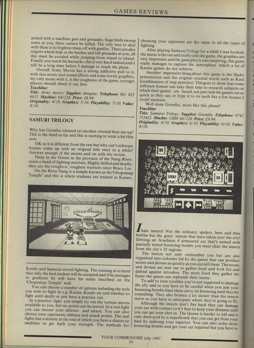 Magazine Reviews
