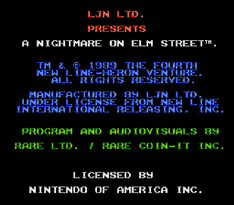 A Nightmare on Elm Street