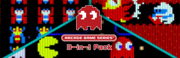 ARCADE GAME SERIES 3-IN-1 PACK