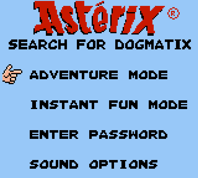 Asterix: Search for Dogmatix