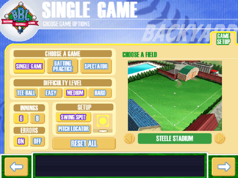 Backyard Baseball screenshots