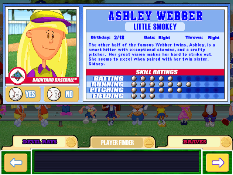 Backyard Baseball screenshots