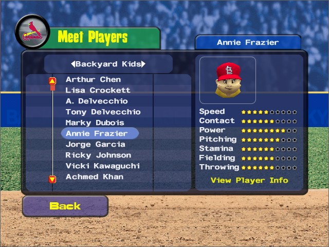 Player Stats