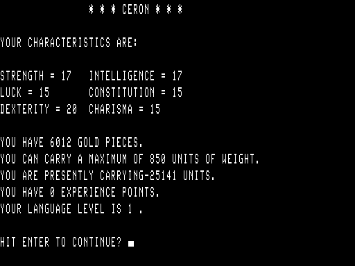 TRS-80 Screenshots