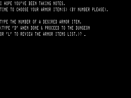 TRS-80 Screenshots