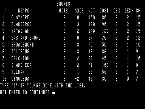 TRS-80 Screenshots