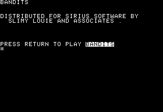 Apple II Screenshots