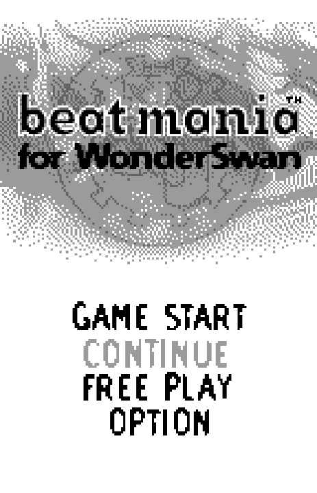 beatmania for WonderSwan