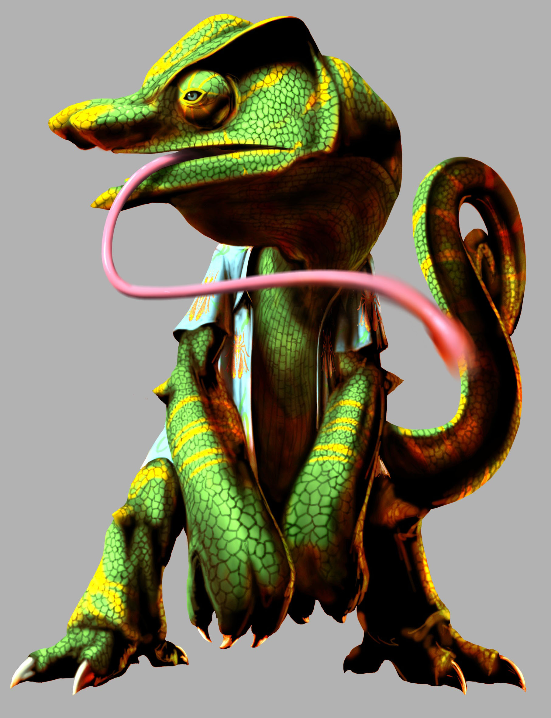 characters  & monster forms
