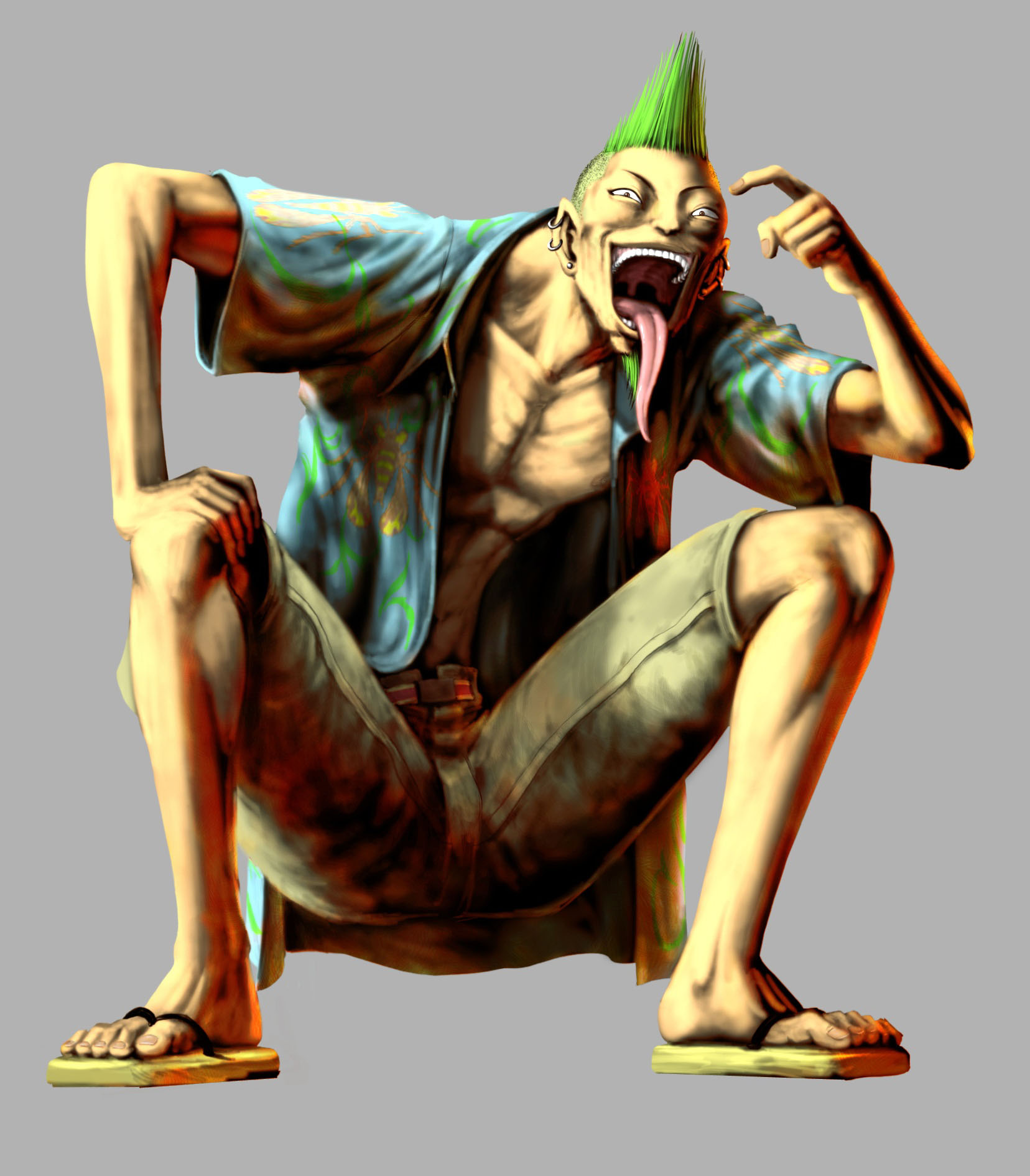 characters  & monster forms