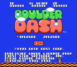 Boulder Dash