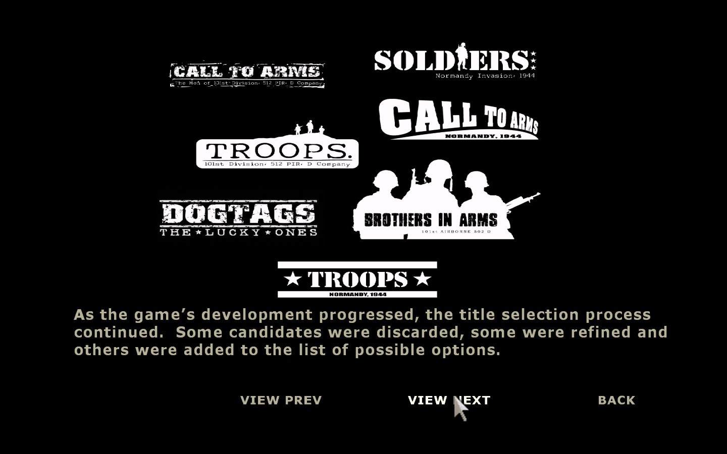 Brothers In Arms Earned In Blood