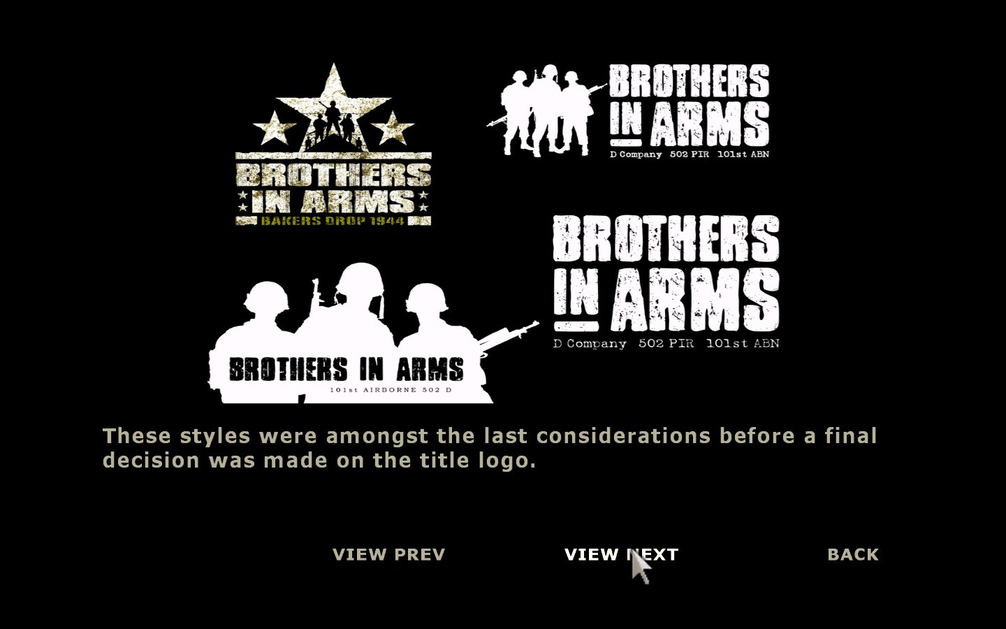 Brothers In Arms Earned In Blood