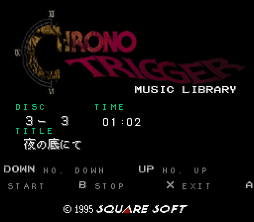 BS Chrono Trigger: Music Library