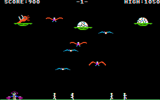 PC CGA (Composite Mode) Screenshots