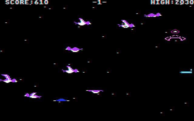 PC CGA (Composite Mode) Screenshots
