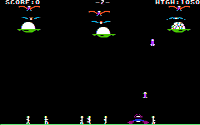 PC CGA (Composite Mode) Screenshots