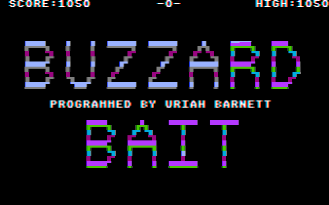 PC CGA (Composite Mode) Screenshots