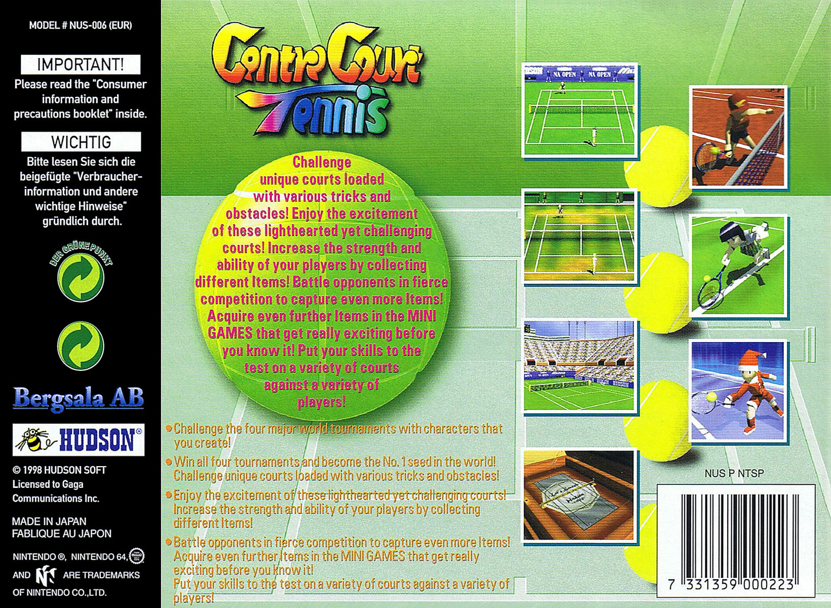 Centre Court Tennis