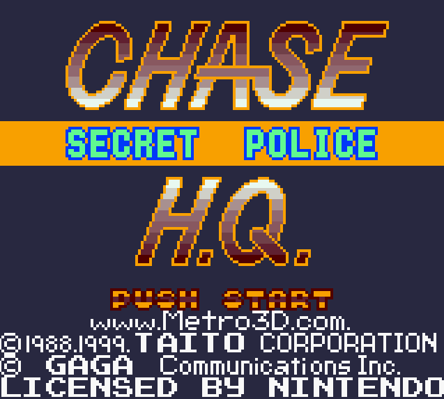 Chase H.Q.: Secret Police