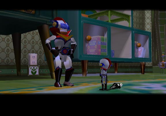 Chibi-Robo in Suits