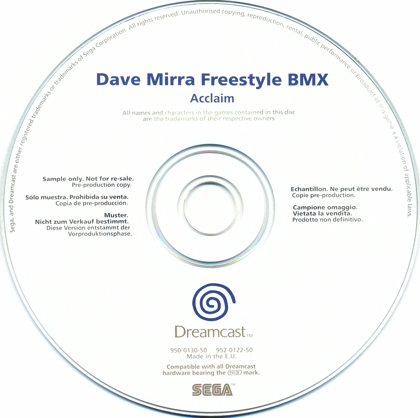 Dave Mirra Freestyle BMX