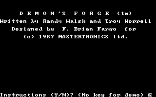 Demon's Forge