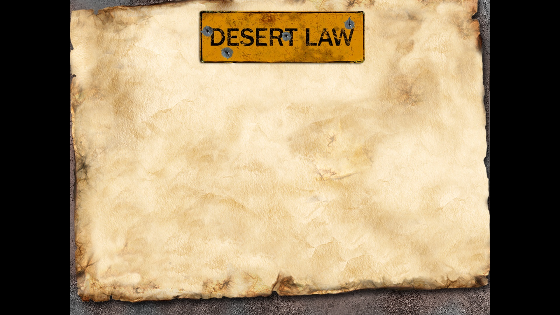 Desert Law