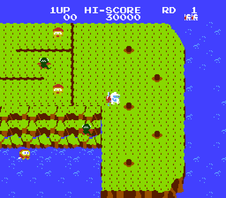 Dig Dug II: Trouble in Paradise