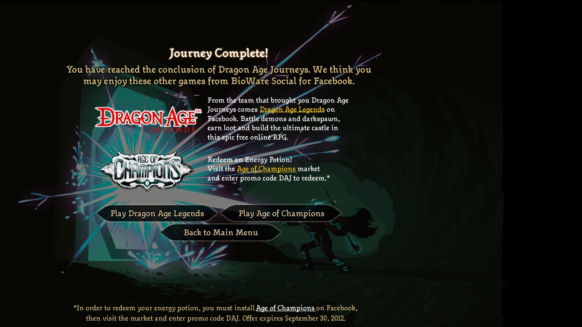 Dragon Age Journeys