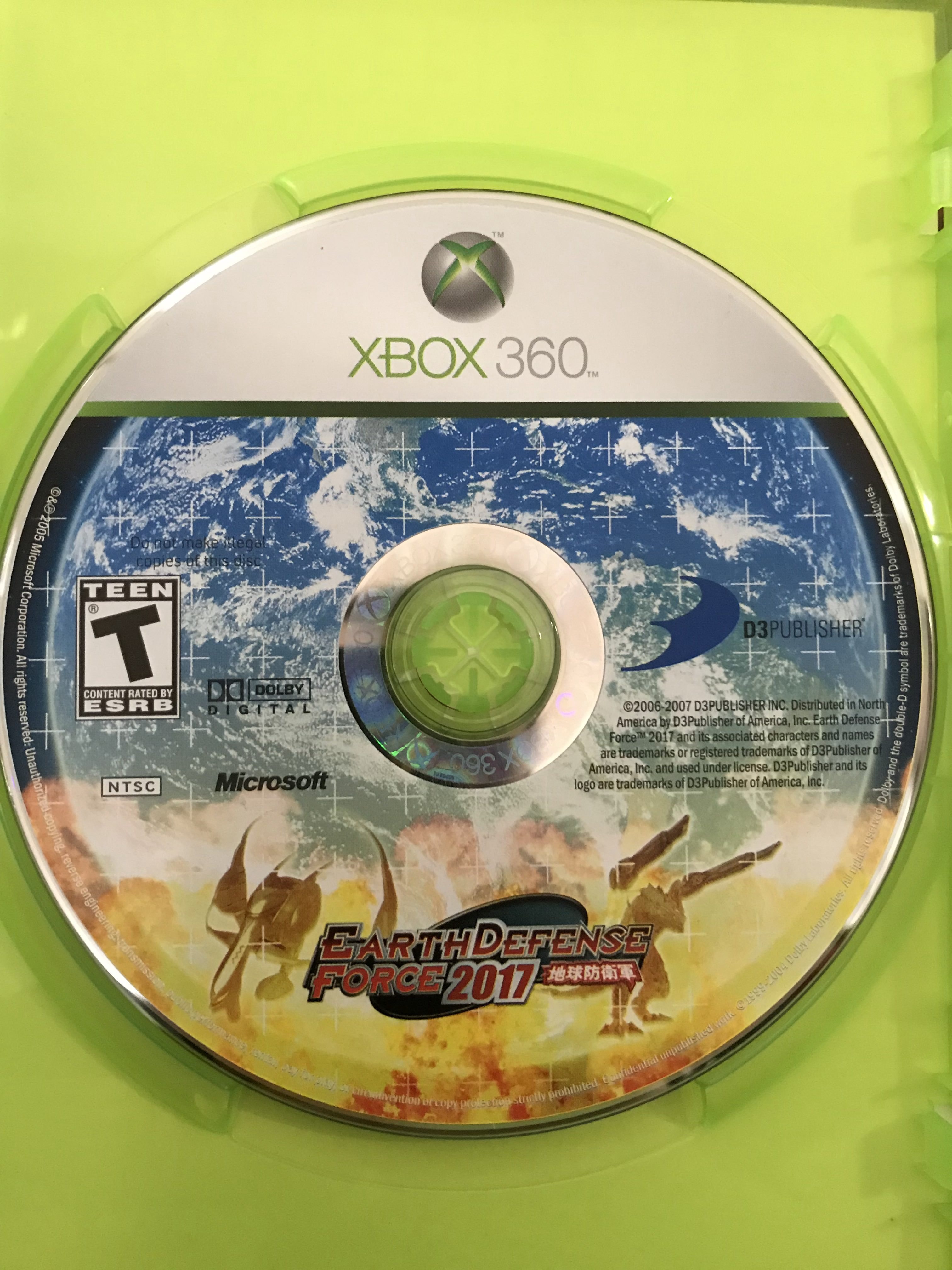 Earth Defense Force 2017