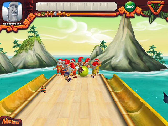 Elf Bowling: Hawaiian Vacation