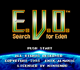 E. V. O.: Search for Eden