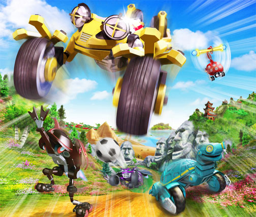 Excitebots: Trick Racing