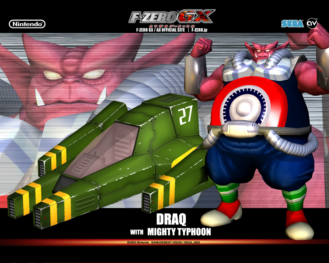 game characters & vehicle