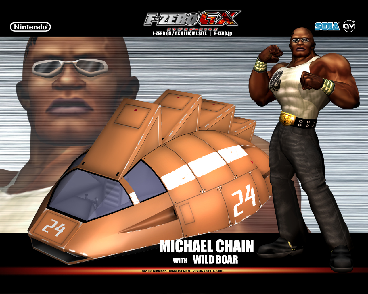 game characters & vehicle
