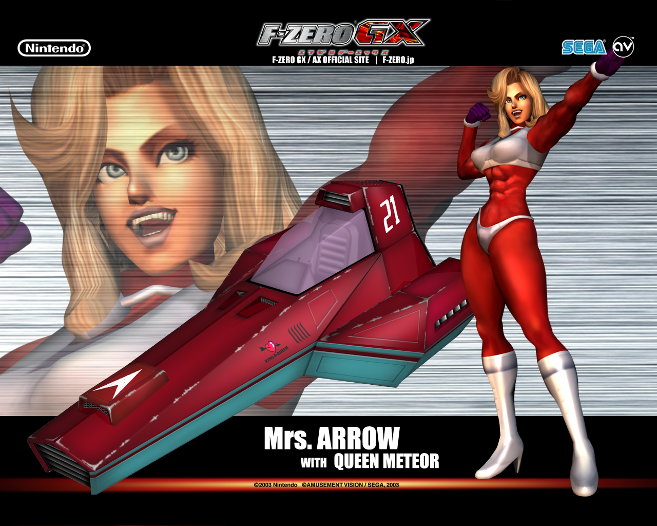 game characters & vehicle