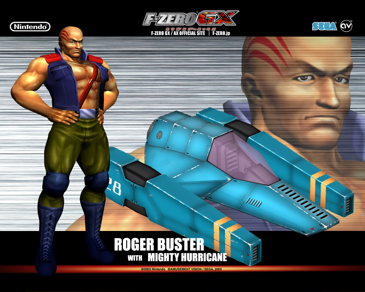 game characters & vehicle