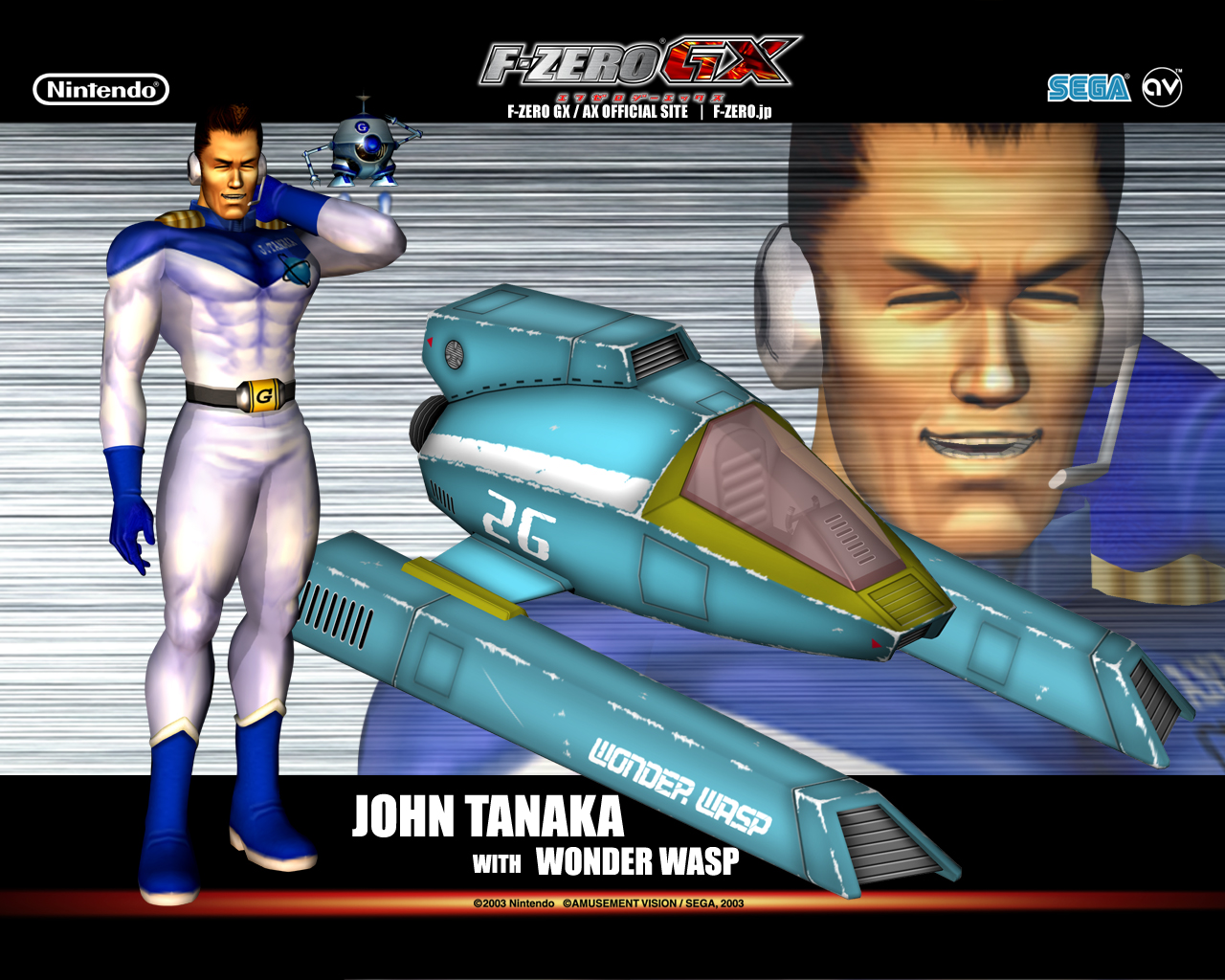 game characters & vehicle