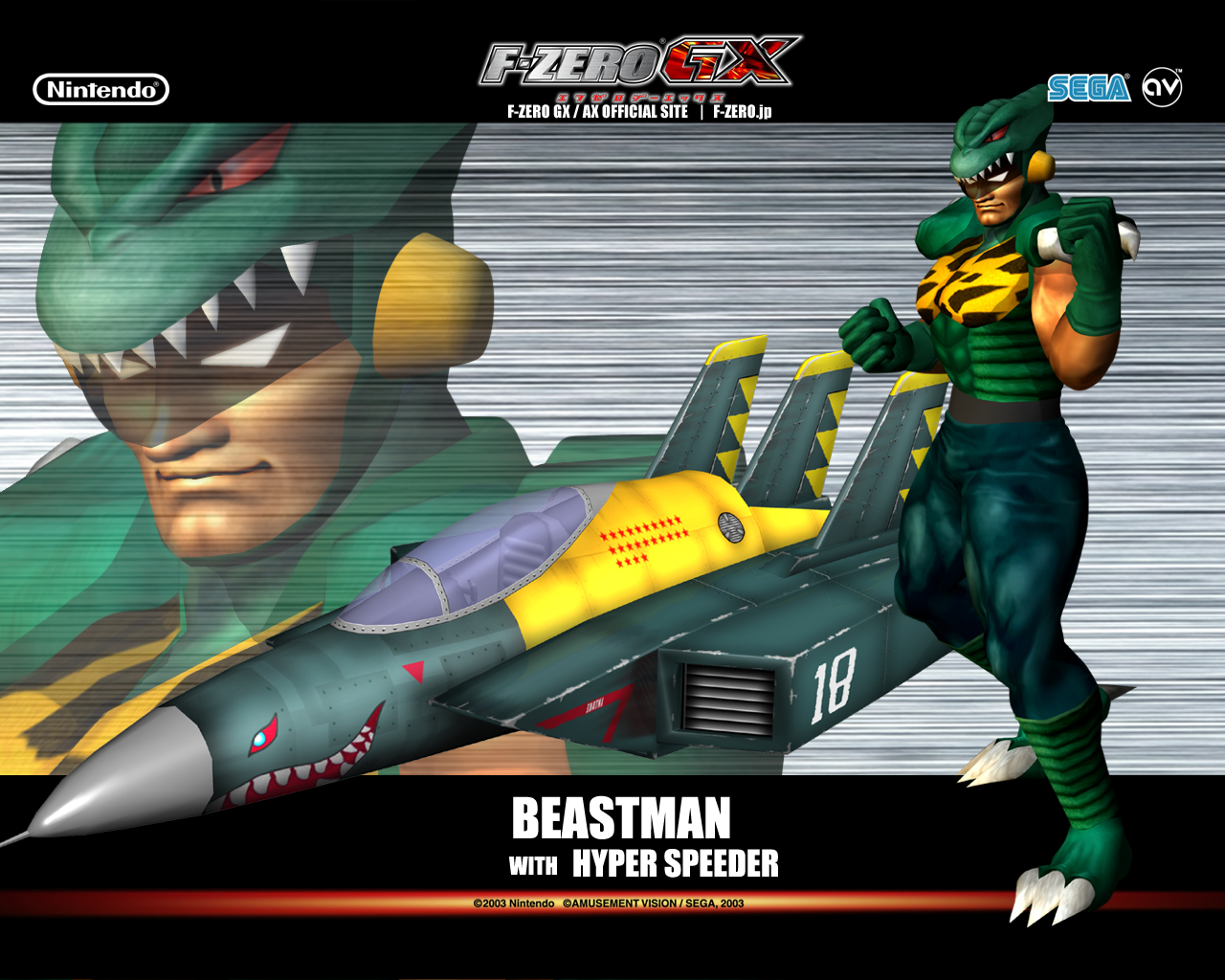 game characters & vehicle