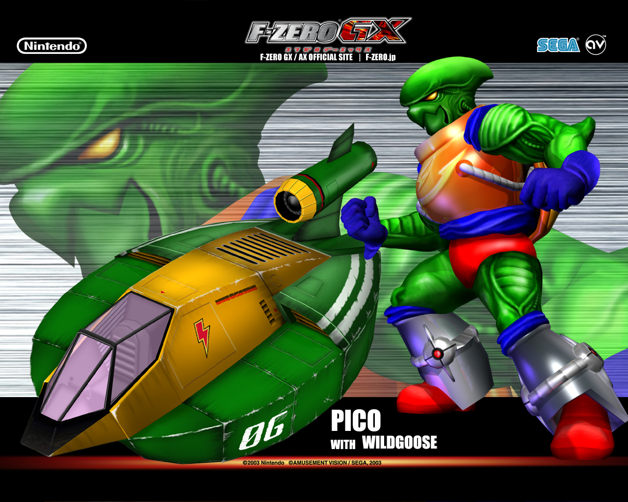 game characters & vehicle