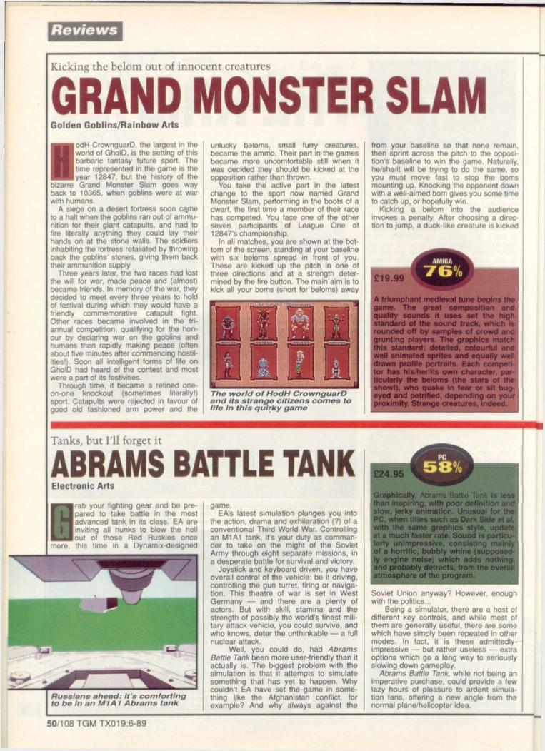 Magazine Reviews