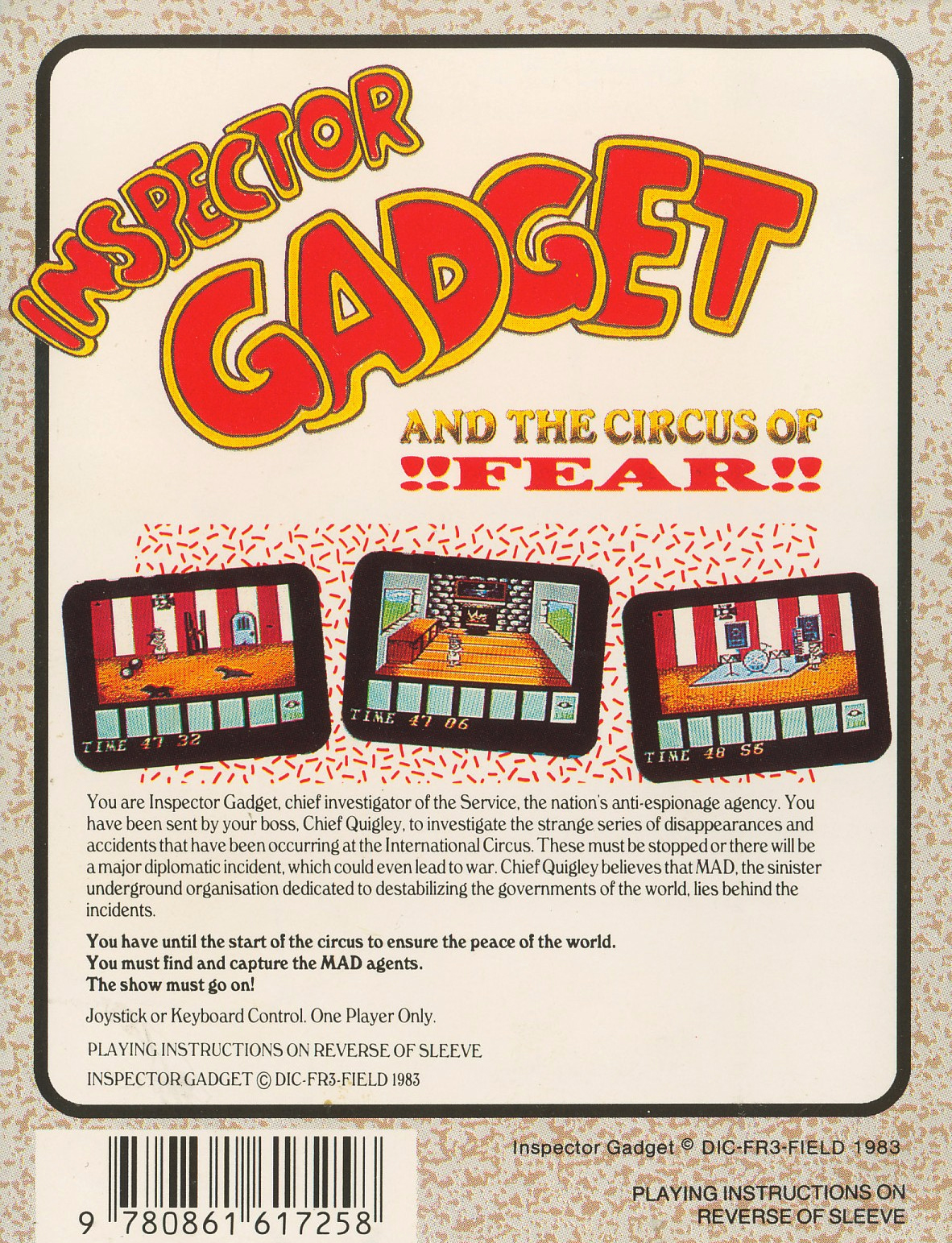 Inspector Gadget and the Circus of Fear